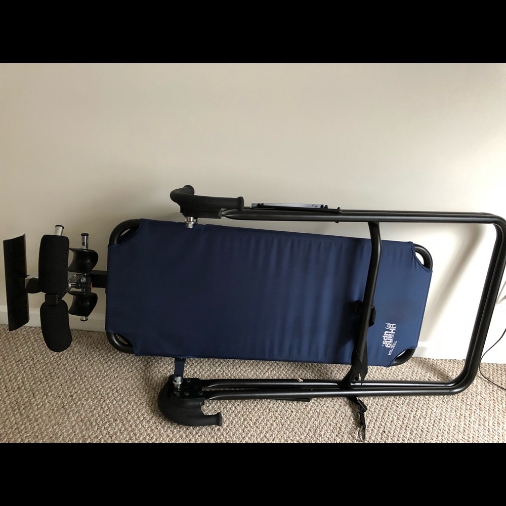 Teeters hang ups inversion table